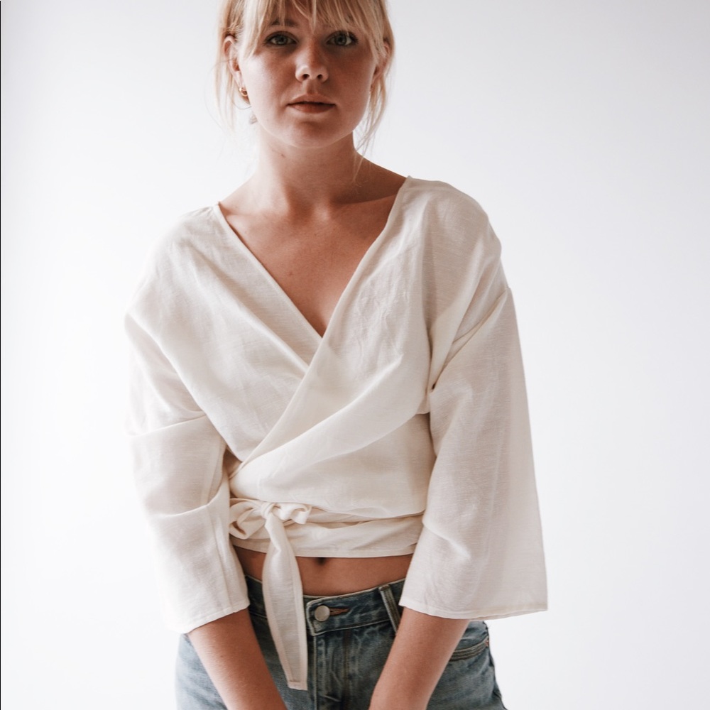 Hack with Design House reversible wrap top